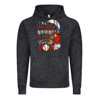 Vintage Black My favorite baseball player calls me mom Vintage Hoodie - FaDigitalArtStudio