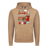 Vintage Coffee My favorite baseball player calls me mom Vintage Hoodie - FaDigitalArtStudio