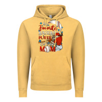Vintage Mustard My favorite baseball player calls me mom Vintage Hoodie - FaDigitalArtStudio