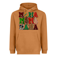 Meerkat mama mama mama with christmas lights and christmas tree cakes Heavyweight Hoodie - AdoDesignShop