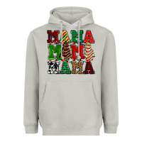 Moon Dust mama mama mama with christmas lights and christmas tree cakes Heavyweight Hoodie - AdoDesignShop