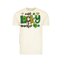 Vintage Arctic One lucky auntie St. Patrick's Vintage Tee - OliviaCreatesArt