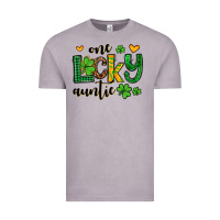 Vintage Zinc One lucky auntie St. Patrick's Vintage Tee - OliviaCreatesArt