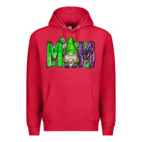 Cardinal st patricks day mom gnome Premium Hoodie - CowhideDigitalArt