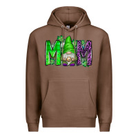 Chestnut st patricks day mom gnome Premium Hoodie - CowhideDigitalArt