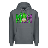 Rock st patricks day mom gnome Premium Hoodie - CowhideDigitalArt