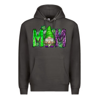 Smoke st patricks day mom gnome Premium Hoodie - CowhideDigitalArt