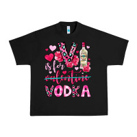 Black v is for vodka Urban Heavy Tee - OliviaCreatesArt
