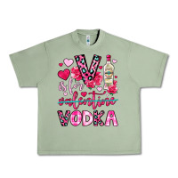 Oil Green v is for vodka Urban Heavy Tee - OliviaCreatesArt