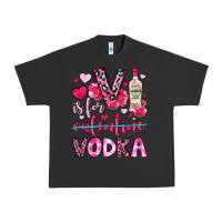 Pigment Black v is for vodka Urban Heavy Tee - OliviaCreatesArt