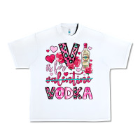 White v is for vodka Urban Heavy Tee - OliviaCreatesArt