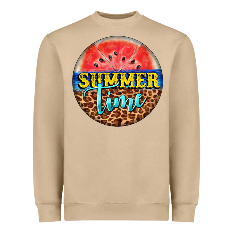 Summer Time Watermelon Heavyweight Sweatshirt by BarkalooDesign | Teevron