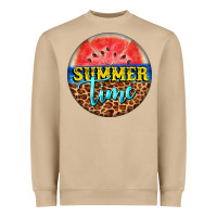 Mushroom summer time watermelon Heavyweight Sweatshirt - BarkalooDesign