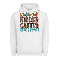 Pigment Lunar Rock watch out kindergarten here i come! Urban Hoodie - JahusDesignShop