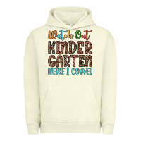 Pigment Pistachio watch out kindergarten here i come! Urban Hoodie - JahusDesignShop