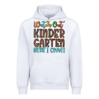 White watch out kindergarten here i come! Urban Hoodie - JahusDesignShop