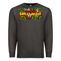 Smoke santa's helper with gifts Premium Sweatshirt - AdoDesignShop