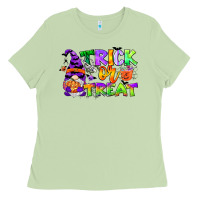 Matcha trick or treat gnome Ladies Tee - CowGirlArtShop