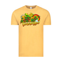 Vintage Mustard St. Patrick's Tennessee map Vintage Tee - OliviaCreatesArt