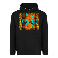 Black thankful brushstrokes Heavyweight Hoodie - AdoDesignShop