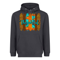 Smoke thankful brushstrokes Heavyweight Hoodie - AdoDesignShop