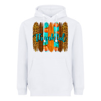 White thankful brushstrokes Heavyweight Hoodie - AdoDesignShop