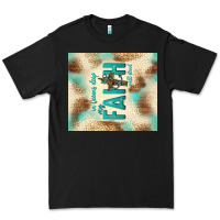 Black faith with cross Premium Tee - TumblerDesignByShophia