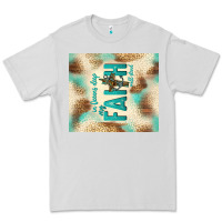 Dove Grey faith with cross Premium Tee - TumblerDesignByShophia