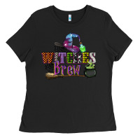Black witches brew Ladies Tee - CowGirlArtShop
