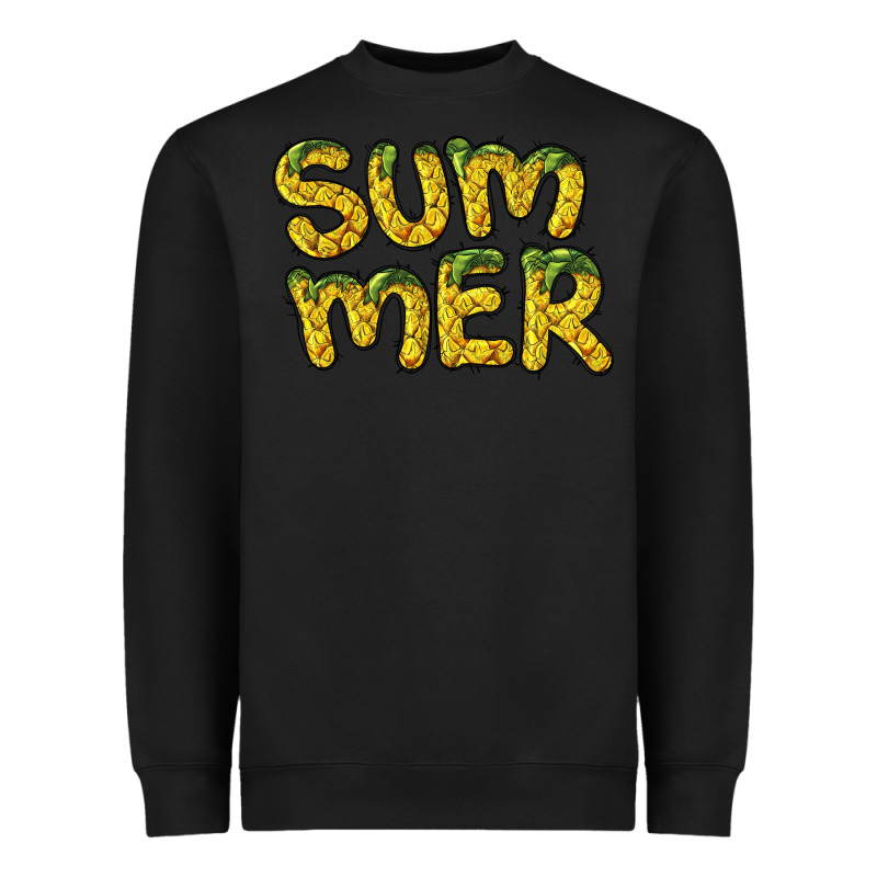 Summer Pineapple Heavyweight Sweatshirt by BarkalooDesign | Teevron