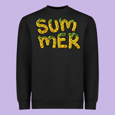 Summer Pineapple Heavyweight Sweatshirt Designed By Barkaloodesign
