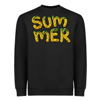 Black summer pineapple Heavyweight Sweatshirt - BarkalooDesign
