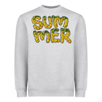 Heather Grey summer pineapple Heavyweight Sweatshirt - BarkalooDesign