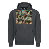 Smoke Suffolk sheeps Zipper Hoodie - BarkalooDesign