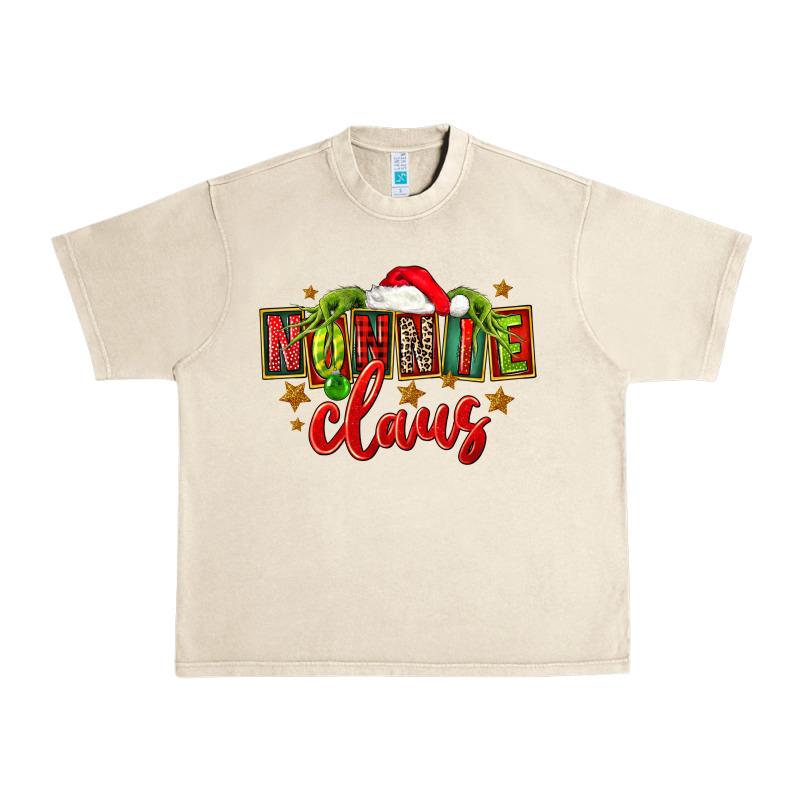 Christmas Nonnie Claus Urban Heavy Tee by FaDigitalArtStudio | Teevron