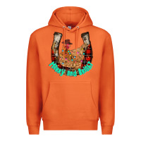 Carrot horseshoe chicken Premium Hoodie - CowhideDigitalArt