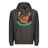 Smoke horseshoe chicken Premium Hoodie - CowhideDigitalArt