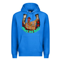 True Royal horseshoe chicken Premium Hoodie - CowhideDigitalArt