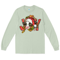 Matcha joy christmas with cow bbs Long Sleeve Tee - BundleAndBundleShop