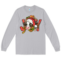 Moon Dust joy christmas with cow bbs Long Sleeve Tee - BundleAndBundleShop