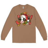 Toasted Coconut joy christmas with cow bbs Long Sleeve Tee - BundleAndBundleShop