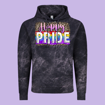 Happy Pride Vintage Hoodie Designed By Fadigitalartstudio