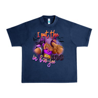 Navy I put the boo in boo-jee sneaker and heel Urban Heavy Tee - RanaPortraitStore