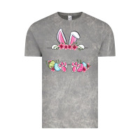 Cloud Rock Easter bunny name frame Vintage Tee - OliviaCreatesArt