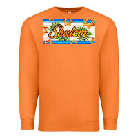 Carrot shalom with olive branch Premium Sweatshirt - AdoDesignShop
