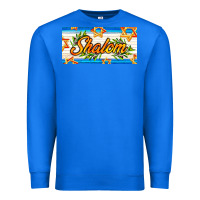 True Royal shalom with olive branch Premium Sweatshirt - AdoDesignShop