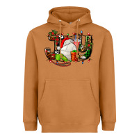 Meerkat joy with volleyball and santa's hat Heavyweight Hoodie - AdoDesignShop