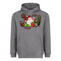 Storm joy with volleyball and santa's hat Heavyweight Hoodie - AdoDesignShop
