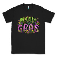 Black mardi gras Classic Tee - CowGirlArtShop
