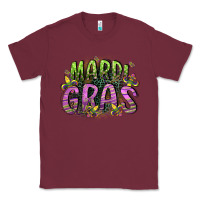 Burgundy mardi gras Classic Tee - CowGirlArtShop